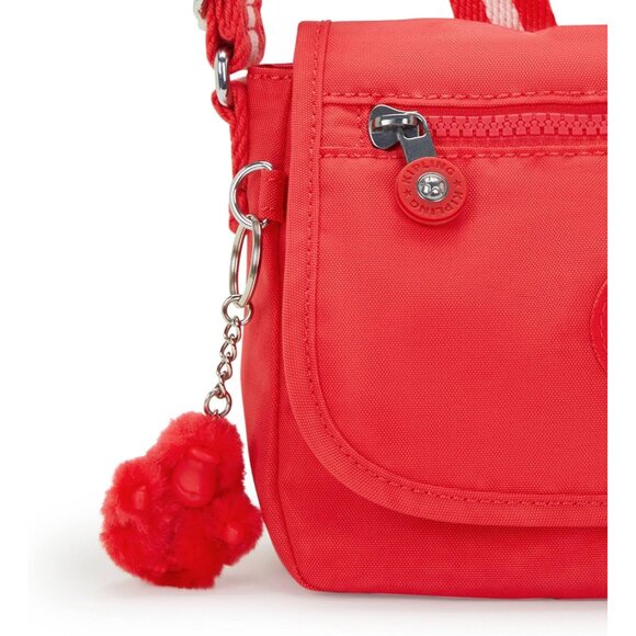 Women's Polyester Mini Crossbody Bag Water Resistant Zipper Adjustable Strap - Picture 7 of 7